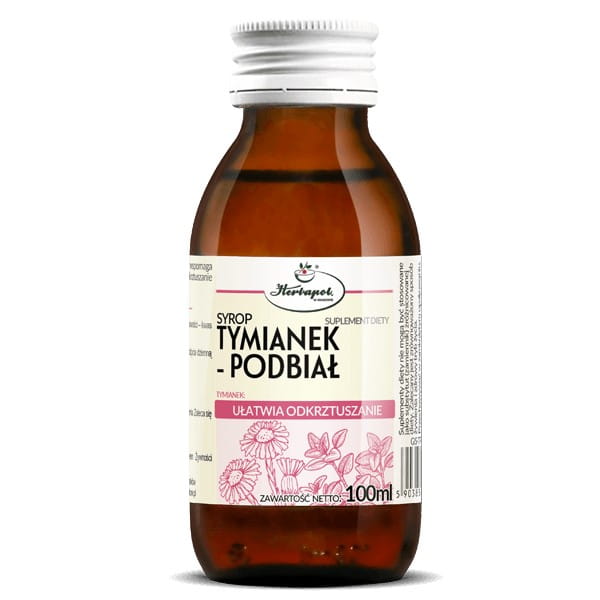 Huflattich-Thymiansirup 100 ml HERBAPOL - Biogo.de