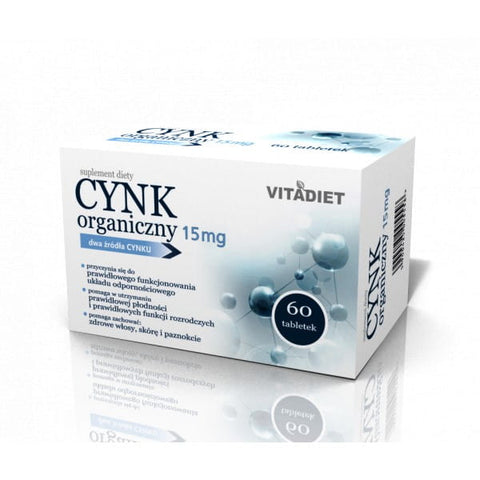 Organic Ynk 15 mcg 60 tab. VITADIET resistance