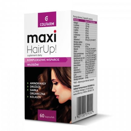 Peinado maxi! apoyo integral para el cabello COLFARM