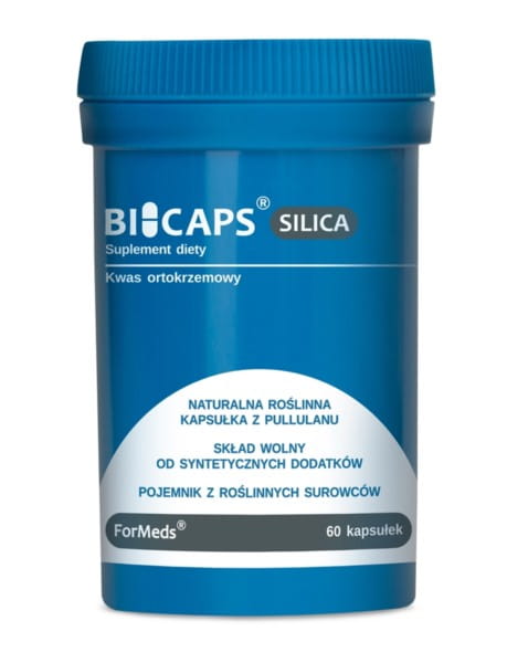 Bicaps Kieselsäure Silizium 60 Kps. Mineralien FORMEDS - Biogo.de Hlavní obrázek produktu