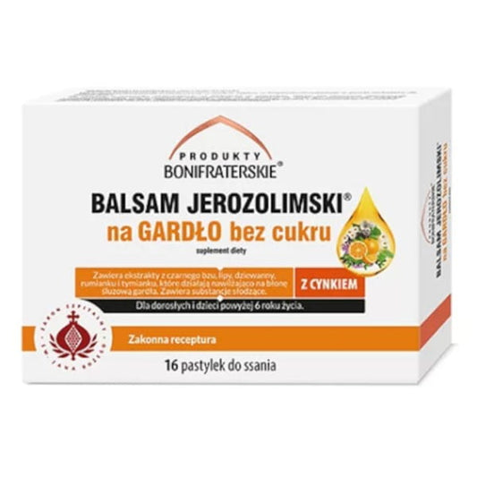 Jerusalem Halsbalsam 16 zuckerfreie BONIFRATER PRODUKTE - Biogo.de