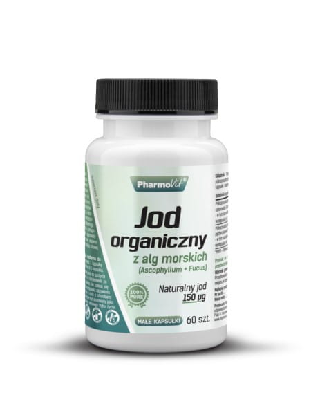 Organický jód z morských rias 150 MG 60 - PHARMOVIT