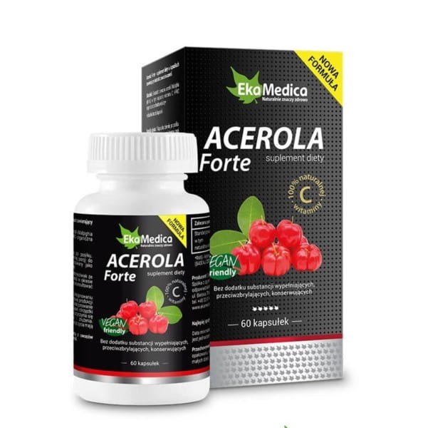Acerola FORTE 500 MG 60 Kapseln EKAMEDICA - Biogo.de Hover Image