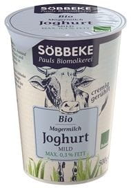Naturjoghurt max. 03% BIO 500 g - SOBBEKE