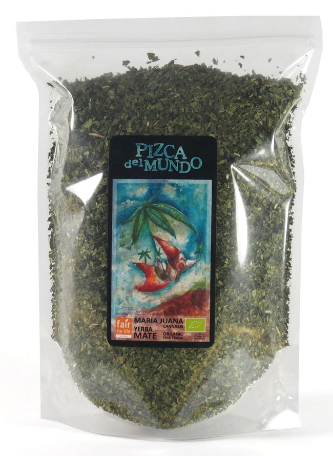 Yerba Mate Maria Juana (mit Hanf) BIO 500 g - PIZCA DEL MUNDO Hover Image