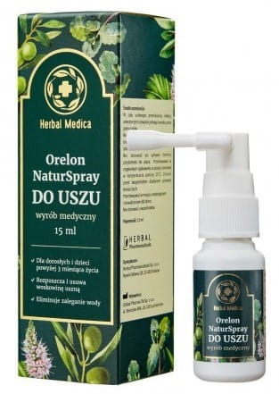 Herbal Medica Orelon prírodný sprej ucho 15 ml BYLINKOVÉ MONASTÉRIUM