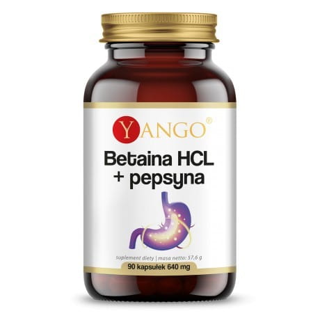 Betain HCL Pepsin 90 Kapseln YANGO - Biogo.de