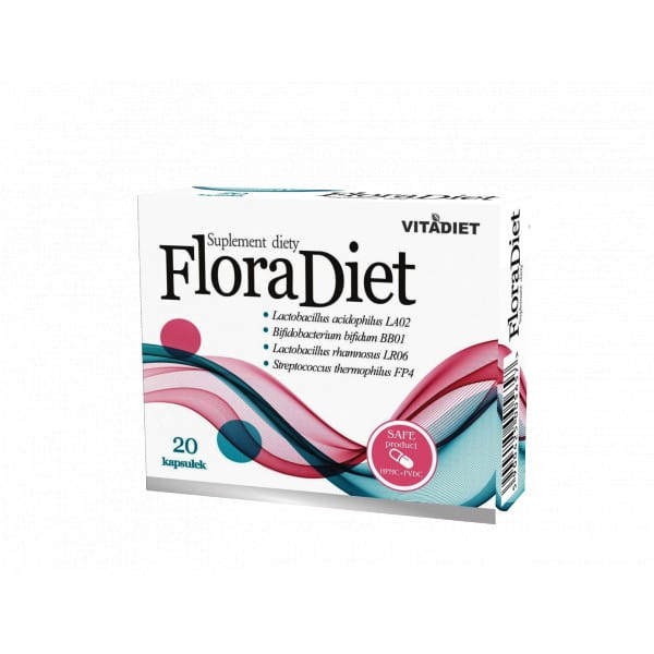 Flora Diet 20 capsules of the intestine VITADIET