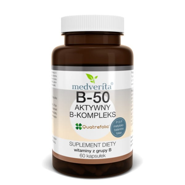 B 50 active complex 60 capsules MEDVERITA
