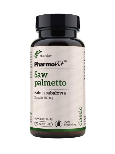 Saw Palmetto Extracto de Saw Palmetto 90 PHARMOVIT