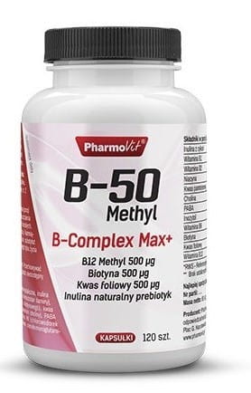 B - 50 Methyl B - KOMPLEX max + 120 PHARMOVIT Kapseln - Biogo.de