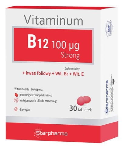 Vitaminum B12 100 µg stark 30 STARPHARMA Kapseln - Biogo.de