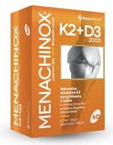 Menachinox k2 + D3 2000 60 gélules XENICOPHARMA