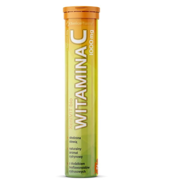 BIO Vitamín C 1000 20 tabliet šumivá XENICOPHARMA