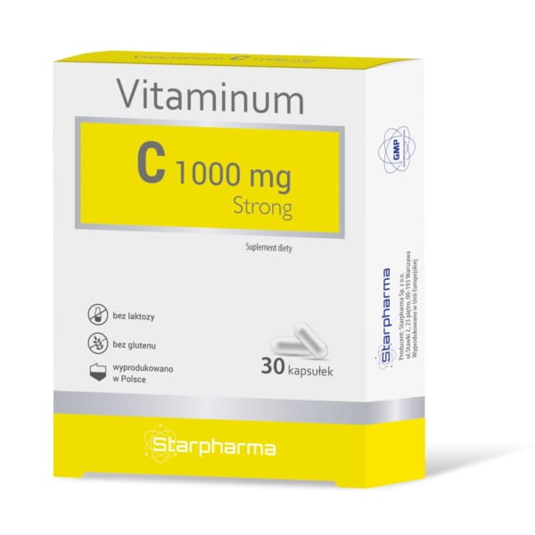 Vitamín C 1000 MG silný 30 STARPHARMA kapsúl