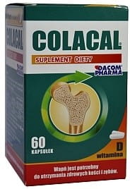Collagène colacal au calcium 60 capsules d'os GORVITA