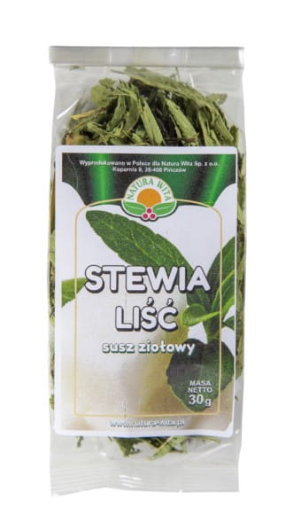 Feuille de Stevia 30 g NATURA WITA édulcorant naturel