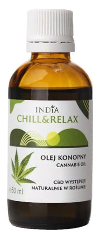 Konopný olej chill & relax 50 ml INDIA