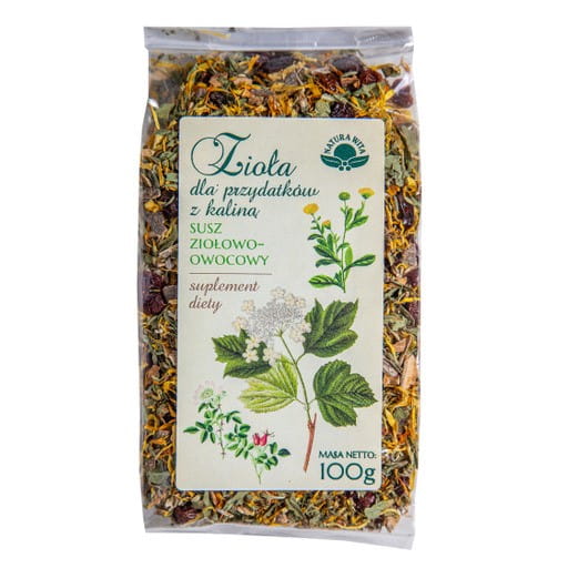 Kräuter für Gliedmaßen mit Schneeball von NATURA WELCOMES, 100 g, getrocknete Kräutermischung in Packung