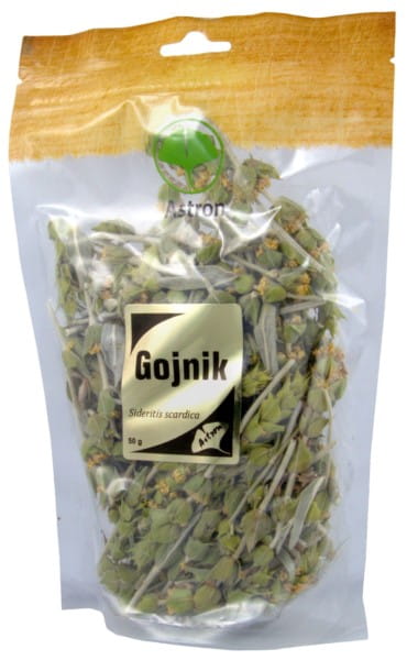 Gojnik Tea 50g is anti-inflammatory ASTRON