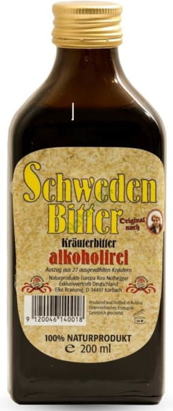 Schwedische Kräuter ohne Alkohol 200ml NATUR - Biogo.de Hover Image