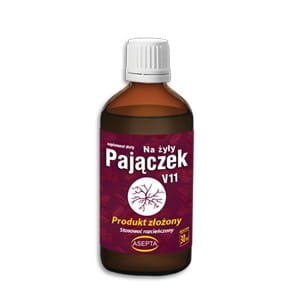 Pajączek v11 - Tropfen auf Venen 30 ml ASEPTA - Biogo.de
