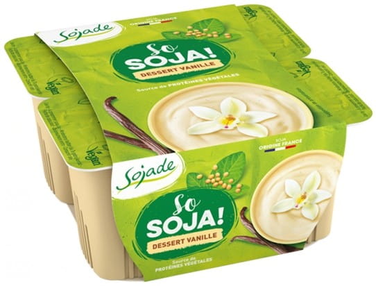 Gluten-free organic soy dessert (4 x 100 g) 400 g - SOYADE