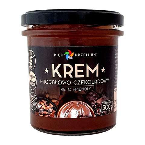 Crema Keto de Almendras y Chocolate 300g CINCO CAMBIOS