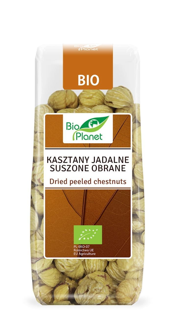 Essbare getrocknete Esskastanien, geschält BIO 200 g - BIO PLANET