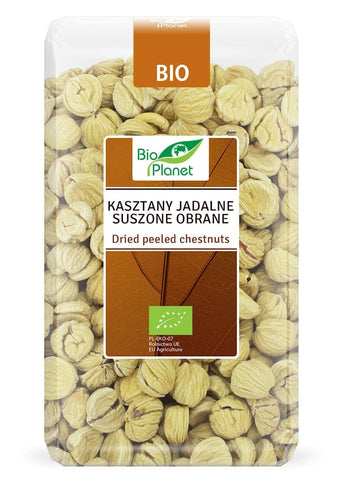 Jedlé sušené gaštany lúpané BIO 1 kg - BIO PLANÉTA