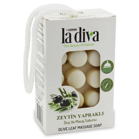 Olive oil massage soap 120 g - LA DIVA