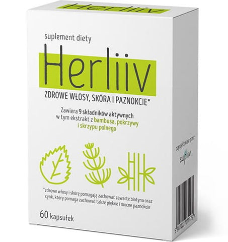 Herliiv 60 Capsules - Healthy Hair, Skin and Nails