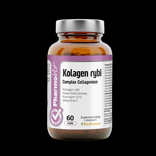 Fischkollagenkomplex glutenfrei 60 Kapseln 3876 g - PHARMOVIT