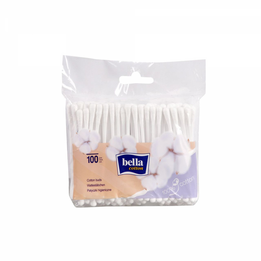 Hygienestäbchen in Folie 100 Stück - BELLA COTTON - Biogo.de