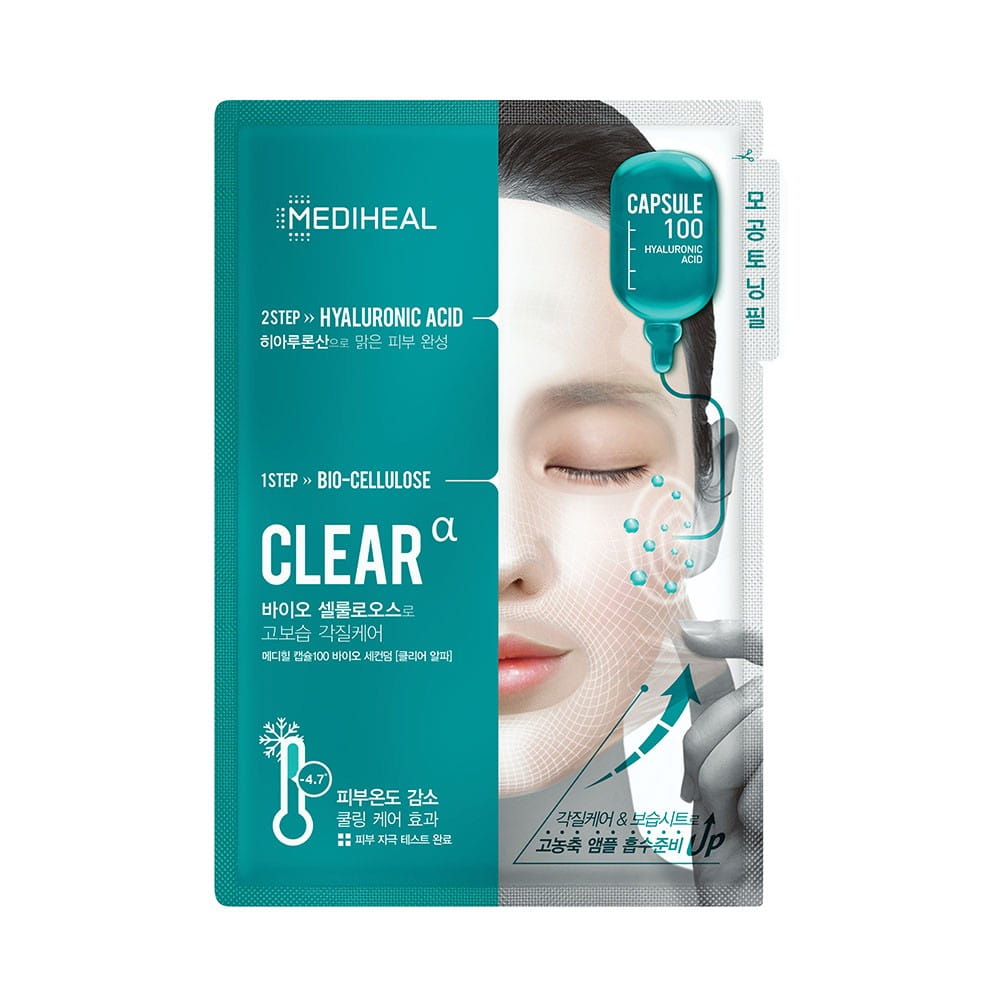 2-step face mask with hyaluronic acid 23 ml + 4 ml - MEDIHEAL