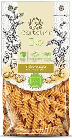 Pasta (garbanzos) BIO Twist 250 g - BARTOLINI