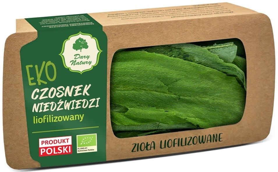 Wild garlic, freeze-dried, gluten-free ORGANIC 4 g - GIFTS OF NATURE
