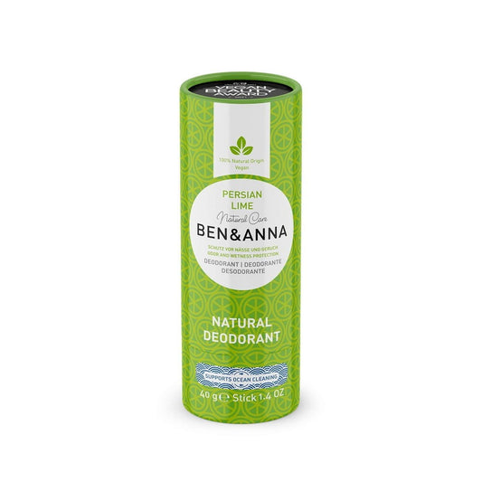 DEODORANT STICK AUF BASIS VON PERSISCHER LIME ECO Soda 40 g - BEN & ANNA - Biogo.de