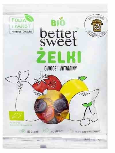 Besser süße Früchte und Vitamine BIO in 80 g, vitaminreicher Snack, frische Bio-Obststücke in einer Packung von BETTER SWEET