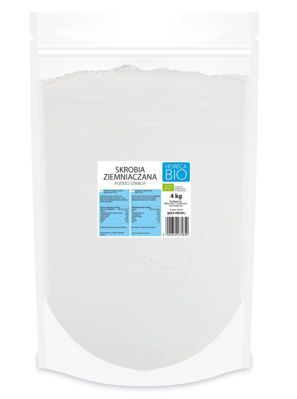 ALMIDONA DE PATATA ECOLÓGICA 4 kg - HORECA