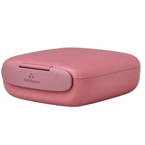 PLASTIC LUNCH BOX PINK (16 x 17.5 x 6 cm) - CHIC-MIC