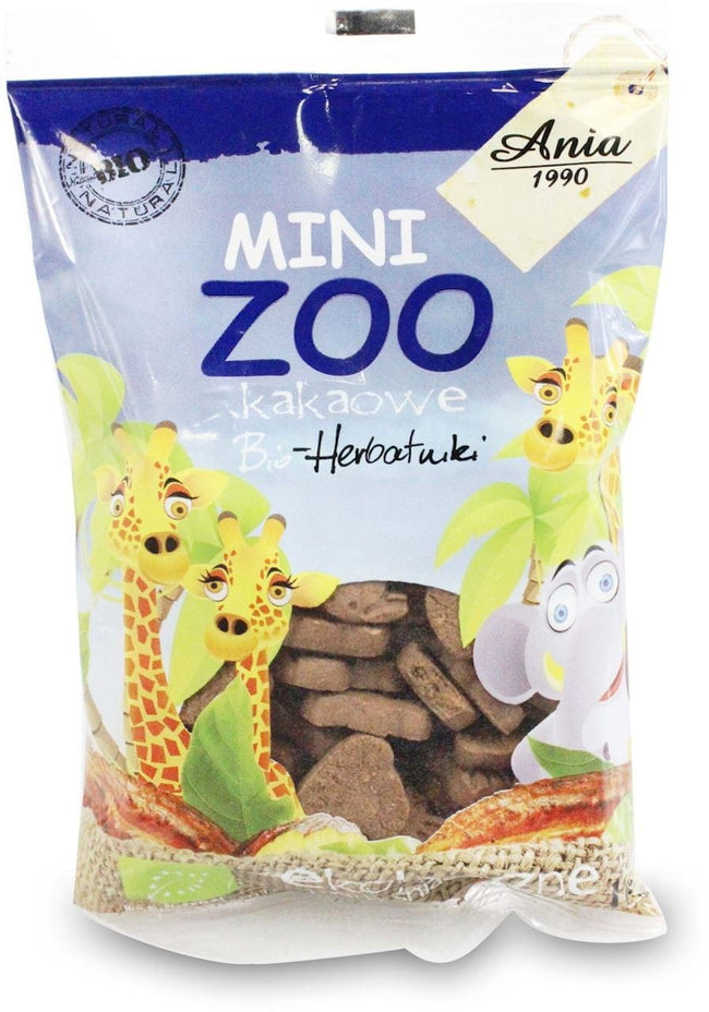 Mini Zoo Kakaokekse BIO 100 g - BIO ANIA Hover Image