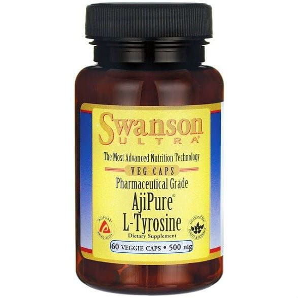 L - Tyrosin Ajipure L - Tyrosin 500 mg 60 Kapseln SWANSON