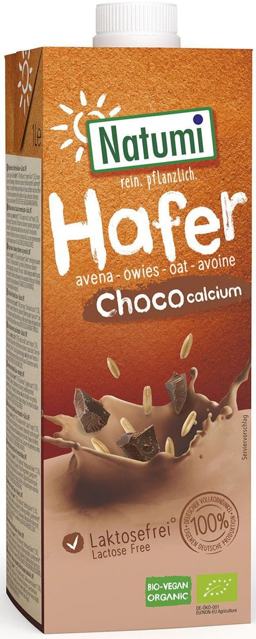 Hafer-Schoko-Drink mit Kalzium aus Meeresalgen BIO 1000 ml - NATUMI 主图