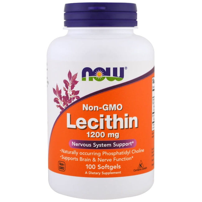 Lecithin 1200 mg Lecithin 100 Kapseln NOW FOODS Hover Image