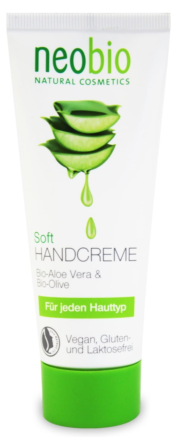 Handcreme mit Aloe-Extrakt und Olivenöl EKO 75 ml - NEOBIO