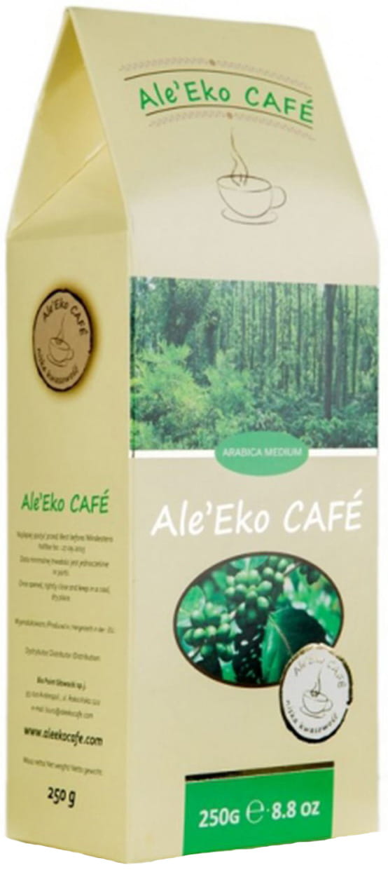 Arabica-Kaffeebohnen BIO 250 g - ALE EKO CAFE Immagine principale del prodotto