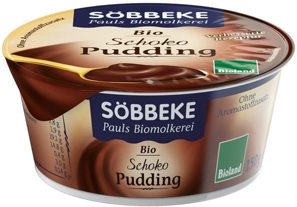 Schokoladenpudding BIO 150 g - SOBBEKE Hover Image