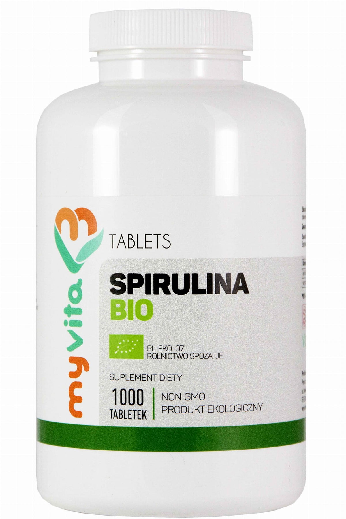 BIO Spirulina 250mg 1000 Tabletten MYVITA