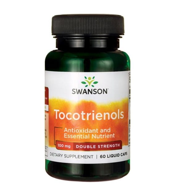 Tocotrienole FORTE Deltagold Vitamin E 100mg Tocotrienole Delta und Gamma von Annatto 60 Kapseln SWANSON